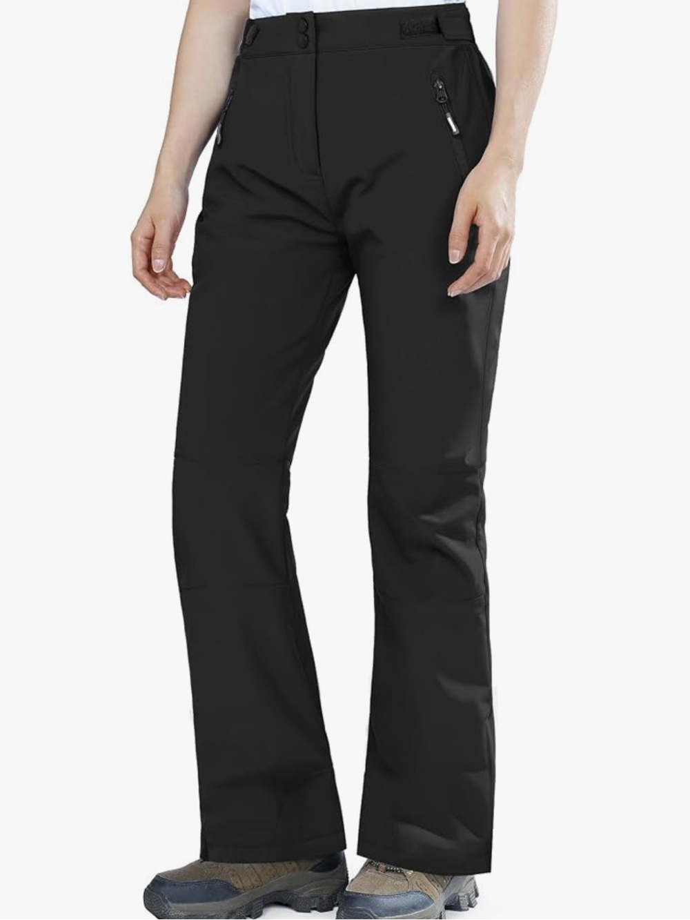 Outdoor Ventures women’s soft shell winter snow outdoor fleece lined pants XS